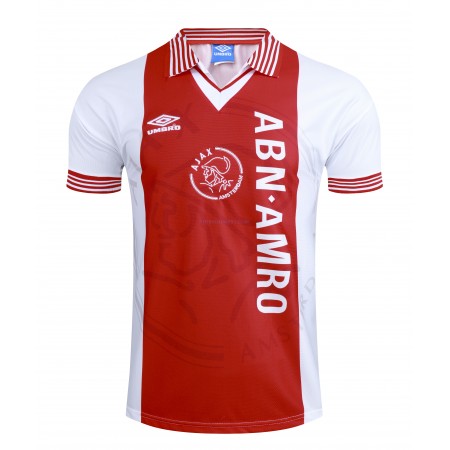 Herre Fotballdrakter AFC Ajax Hjemme Retro 1994-1995 Kortermet